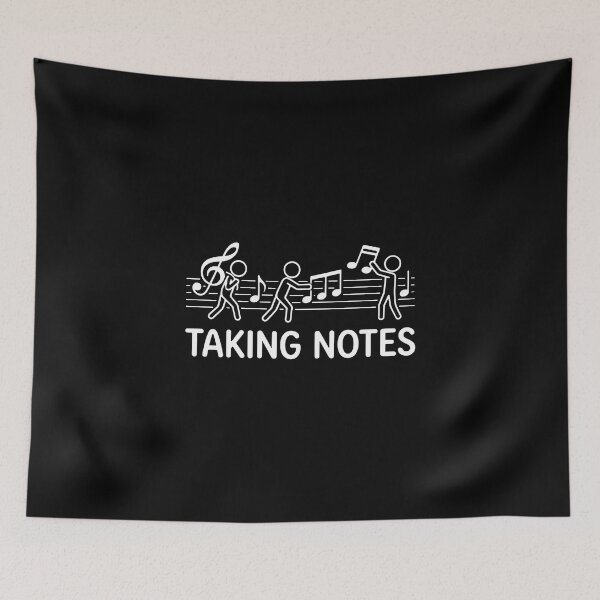 Item preview, Taking Notes Musician Music Lover Musical Pun designed and sold by PopStars1993.
