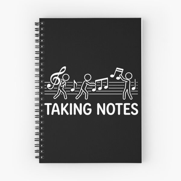 Item preview, Taking Notes Musician Music Lover Musical Pun designed and sold by PopStars1993.