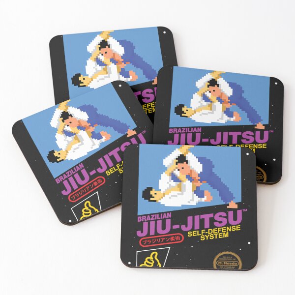 Item preview, Brazilian Jiu Jitsu Retro Videogame Cart designed and sold by bigdeer.