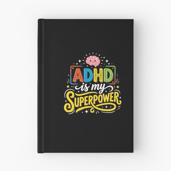 Item preview, ADHD Is My Superpower Neurodiversity Awareness Support Brain designed and sold by PopStars1993.