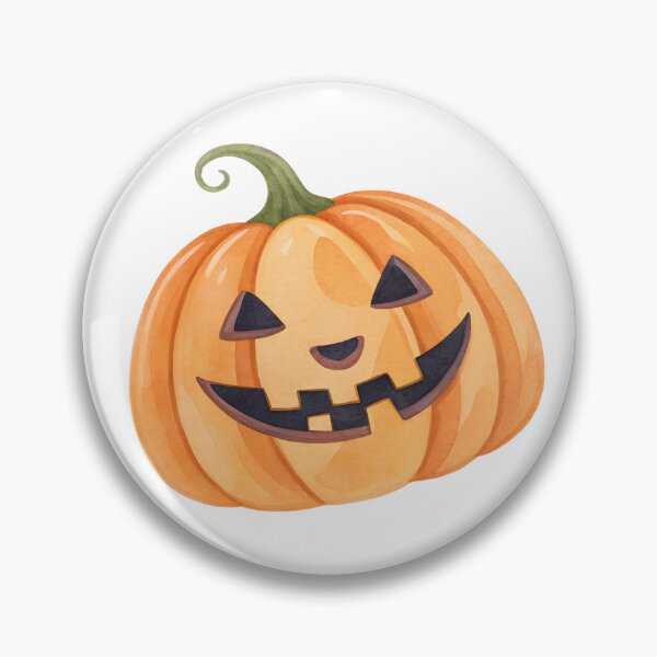 Item preview,  Cute Watercolor Halloween Pumpkin Sticker designed and sold by AlinaMel.