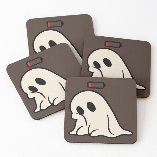 Item preview, Overwhelmed Ghost Low Social Battery Halloween designed and sold by MavtM.