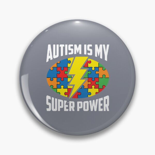 Item preview, Autism Is My Super Power Neurodiversity Awareness Autistic Pride Support designed and sold by SofiBlair.