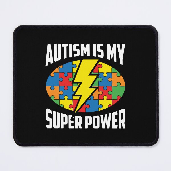 Item preview, Autism Is My Super Power Neurodiversity Awareness Autistic Pride Support designed and sold by SofiBlair.