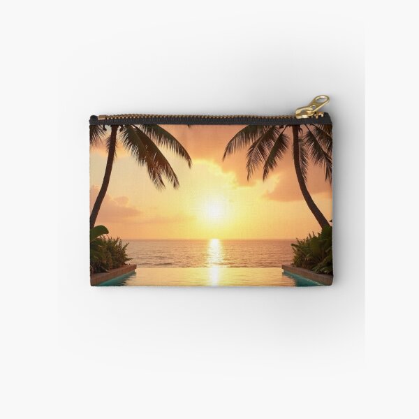 Item preview, Infinity Sunset Retreat | Tropical Paradise Horizon designed and sold by nhk999.