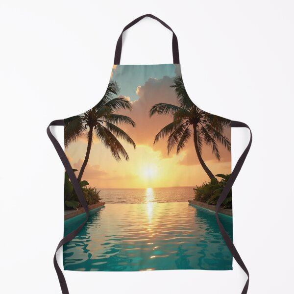 Item preview, Infinity Sunset Retreat | Tropical Paradise Horizon designed and sold by nhk999.