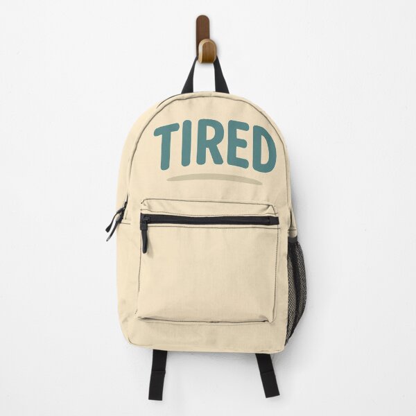 Item preview, Tired Word Art | Simple Mental Health Mood Design designed and sold by mbmstores.