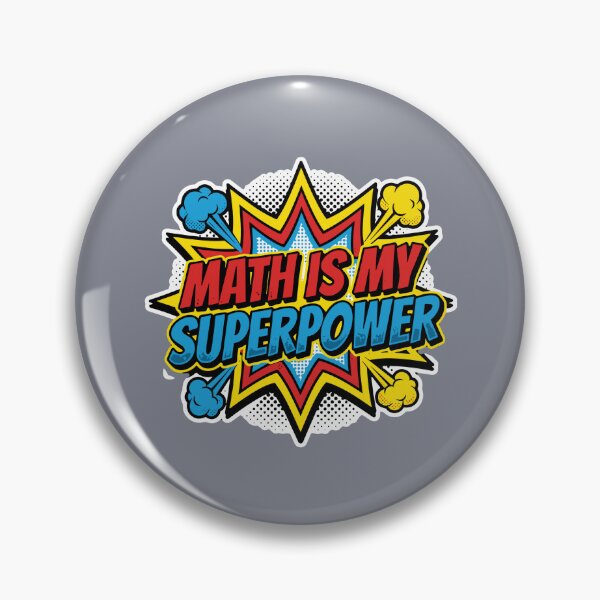 Item preview, Math Is My Superpower Mathematics Student Teacher Scholar designed and sold by SofiBlair.