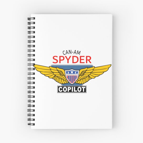 Item preview, CanAm Spyder Copilot Wings Motorcycle Riding Design for Bikers and Enthusiasts designed and sold by Nix-Axter.