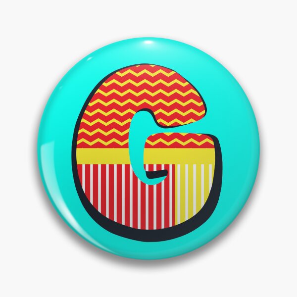 Item preview, Pop Art Letter G - Initial design of the Letter G designed and sold by Fun Funky Designs.