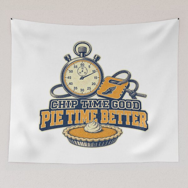 Item preview, Chip Time Good Pie Time Better Turkey Trot Runner designed and sold by BoosterShop.