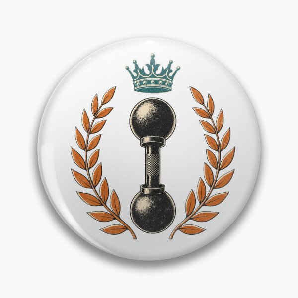 Item preview, Iron Palace Gym Est. 1978 - Vintage Dumbbell Laurel designed and sold by Viviglow.