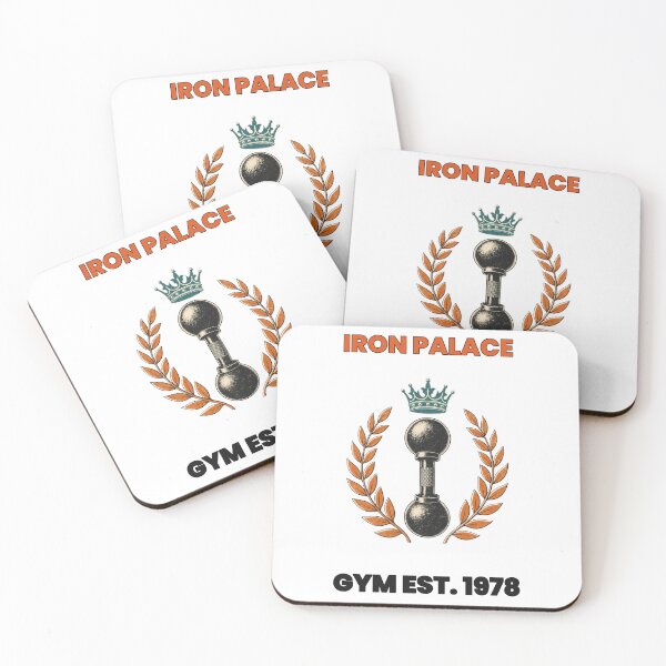 Item preview, Iron Palace Gym Est. 1978 - Vintage Dumbbell Laurel designed and sold by Viviglow.
