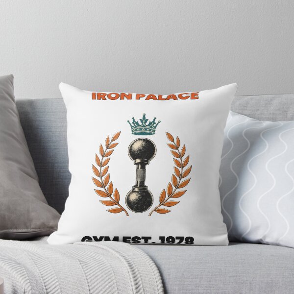 Item preview, Iron Palace Gym Est. 1978 - Vintage Dumbbell Laurel designed and sold by Viviglow.