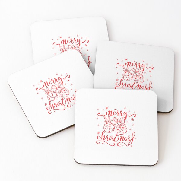 Item preview, Merry Christmas Festive Jingle Bells Typography Graphic designed and sold by The secret storage room.