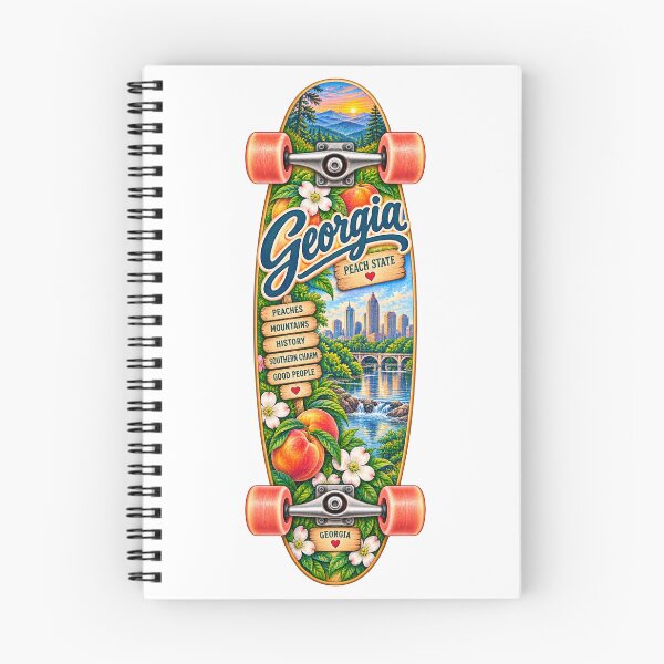 Item preview, Georgia Gen X Skateboard designed and sold by Whimspired By Paxx.