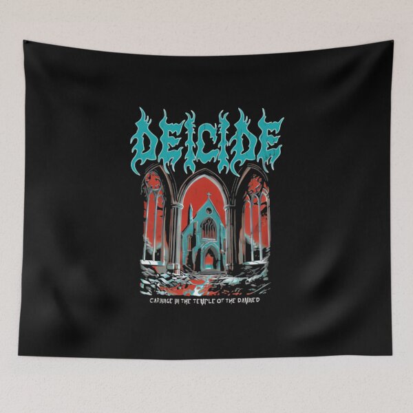 Item preview, Vintage Deicide Once Upon The Cross 90s designed and sold by RawVista.
