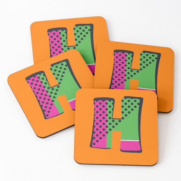 Item preview, Pop Art Letter H - Initial design of the Letter H designed and sold by Fun Funky Designs.