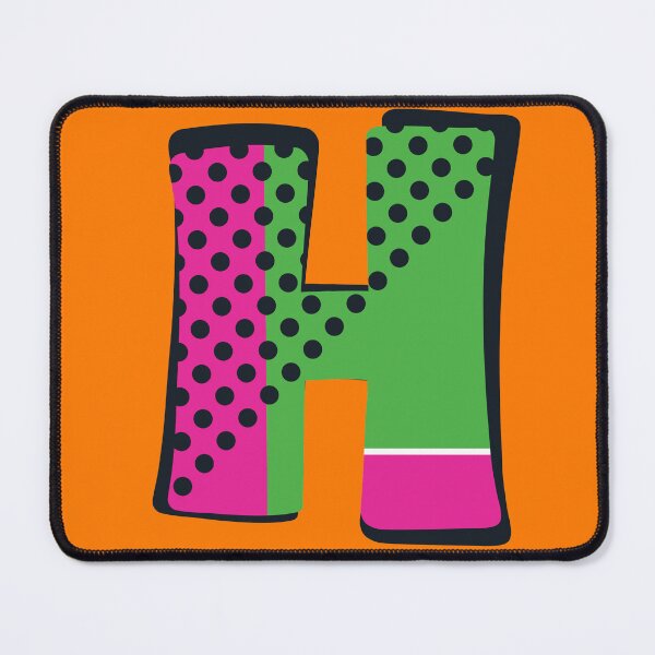 Item preview, Pop Art Letter H - Initial design of the Letter H designed and sold by Fun Funky Designs.