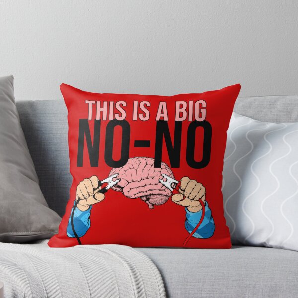 Item preview, Battery Charging Your Brain is a BIG NO-NO! designed and sold by ezcreate.media.