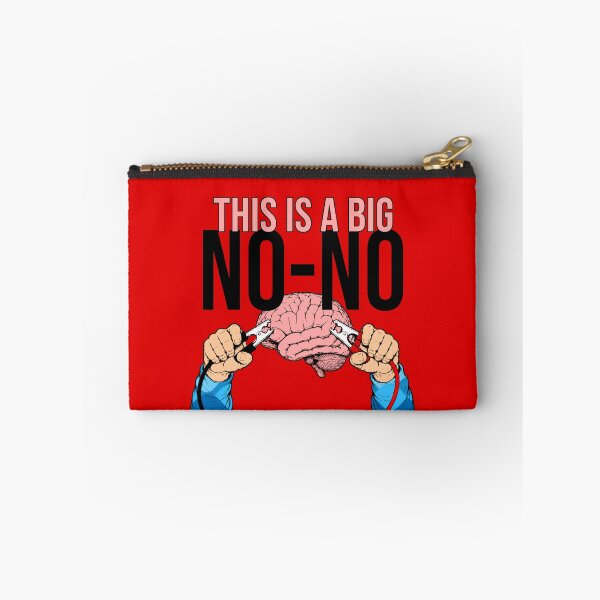 Item preview, Battery Charging Your Brain is a BIG NO-NO! designed and sold by ezcreate.media.