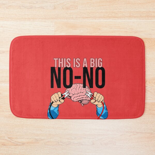 Item preview, Battery Charging Your Brain is a BIG NO-NO! designed and sold by ezcreate.media.