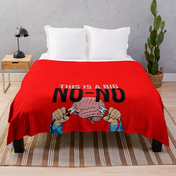 Item preview, Battery Charging Your Brain is a BIG NO-NO! designed and sold by ezcreate.media.