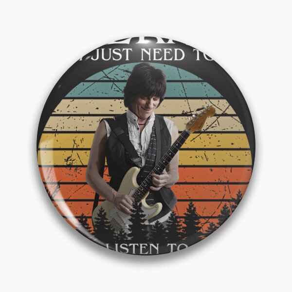 Item preview, I Don't Need Therapy I Just Need To Listen To Jeff Beck Music Lover Quote Design designed and sold by Larathdilat.