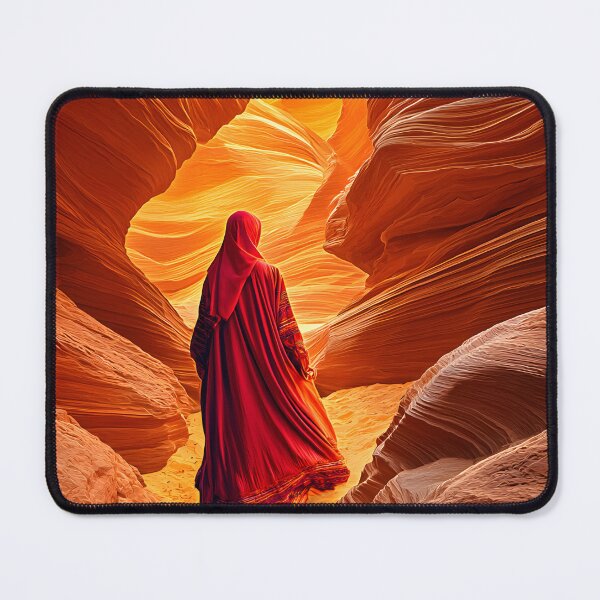 Item preview, Majestic Journey Through Vibrant Canyon Shadows designed and sold by Artessie.