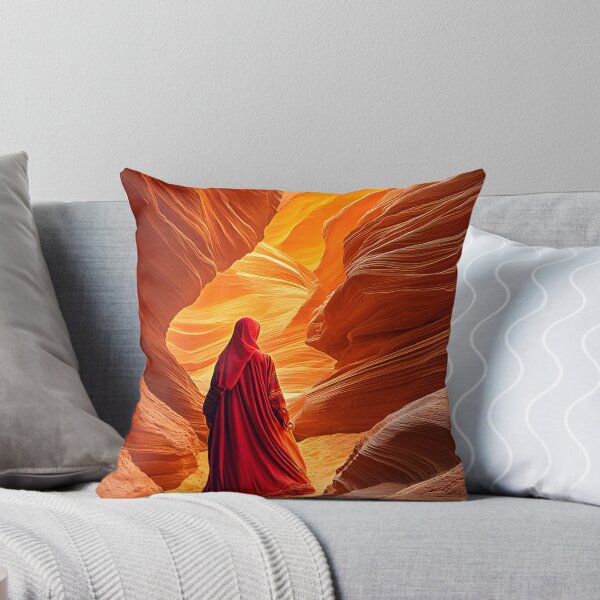 Item preview, Majestic Journey Through Vibrant Canyon Shadows designed and sold by Artessie.