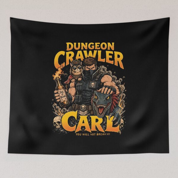 Item preview, Dungeon Crawler Carl You Will Not Break Me designed and sold by NowakDreams.