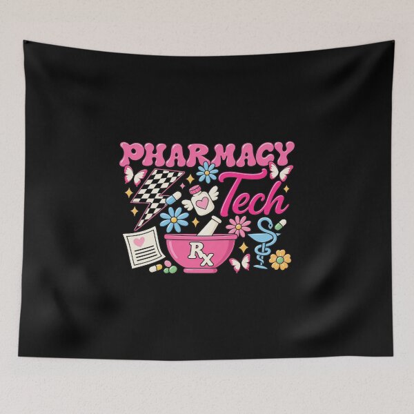 Item preview, Vintage Pharmacy Tech Technician Pharmacist Student Flower designed and sold by StanaLuis.