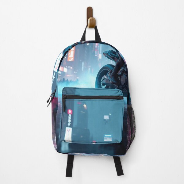Item preview, Midnight Velocity | Neon Rain Rider designed and sold by nhk999.