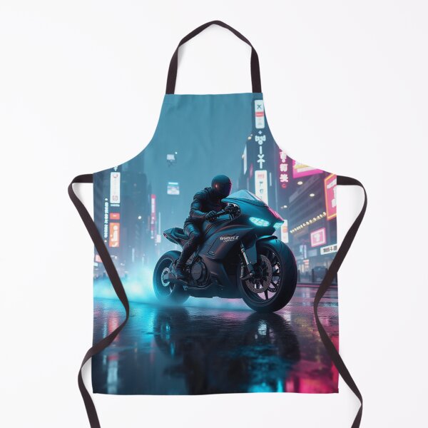 Item preview, Midnight Velocity | Neon Rain Rider designed and sold by nhk999.