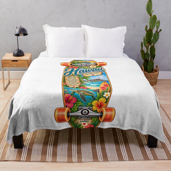 Item preview, Hawaii Gen X Skateboard designed and sold by Whimspired By Paxx.