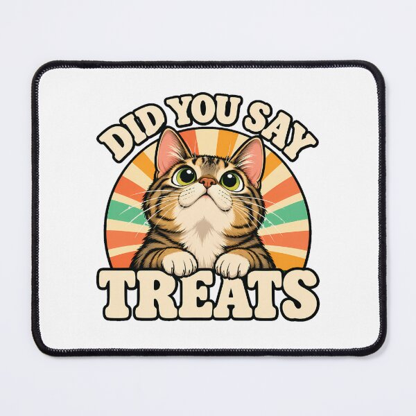 Item preview, Treats Tabby Expectant Gaze Cat Lover designed and sold by chattsuede.