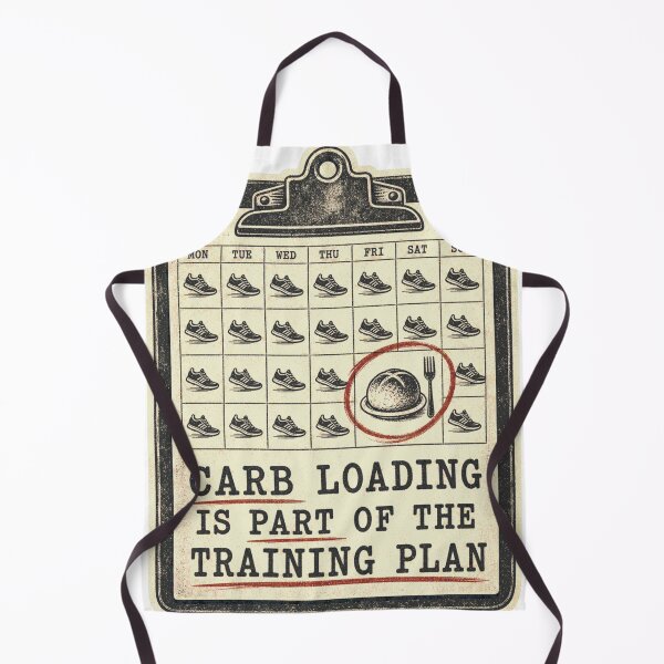 Item preview, Carb Loading Is Part Of The Training Plan Turkey Trot designed and sold by BoosterShop.