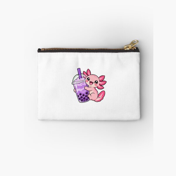 Item preview, Axolotl Boba Pink Taro Tea Lover designed and sold by chattsuede.