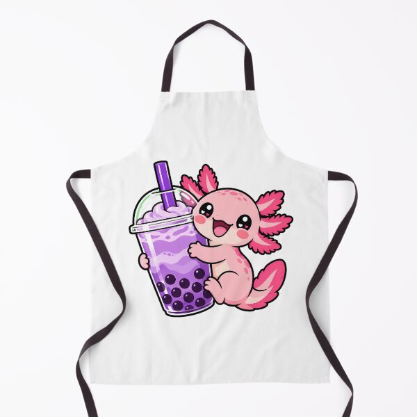 Item preview, Axolotl Boba Pink Taro Tea Lover designed and sold by chattsuede.