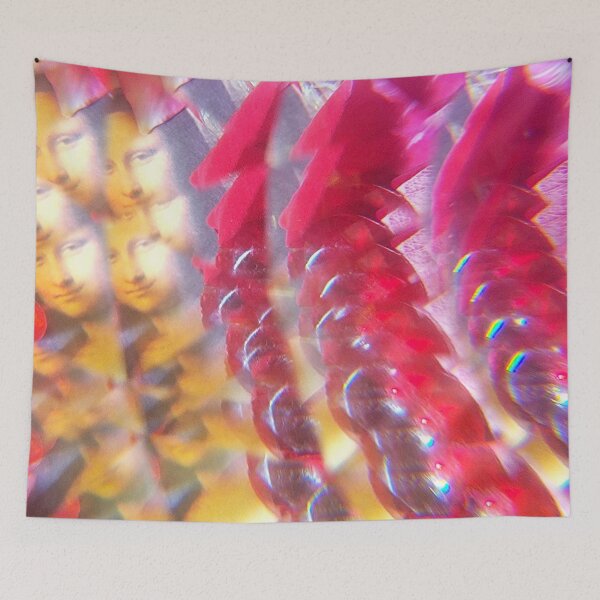 Item preview, Da Vinci Abstraction: Mona Lisa Beauty - Refracted Renaissance Optical Art designed and sold by ElionSolis.