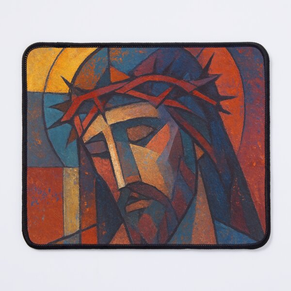 Item preview, Jesus Christ Painting – Sacred Christian Portrait designed and sold by GalleryKauffeld.
