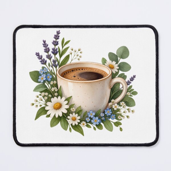 Item preview, Coffee lovers illustration designed and sold by Alaa-love-art.