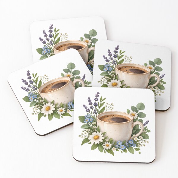Item preview, Coffee lovers illustration designed and sold by Alaa-love-art.