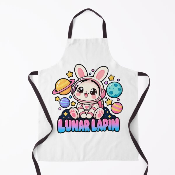 Item preview, Lunar Lapin Cosmic Dreamer Space Fan designed and sold by chattsuede.