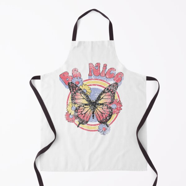 Item preview, Be Nice Retro Butterfly Flower Aesthetic Graphic Art designed and sold by The secret storage room.