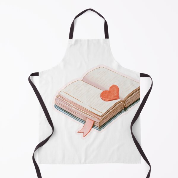 Item preview, Watercolor Open Book Heart Reading Lover Design designed and sold by NicolasGlowArt.