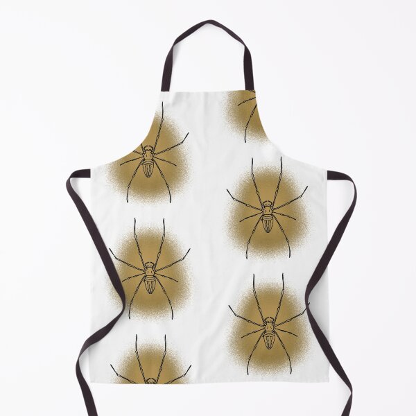 Item preview, Golden Orb-Weaver Spider Line-art (Gold & Brown) designed and sold by Burnt_Pikachu.