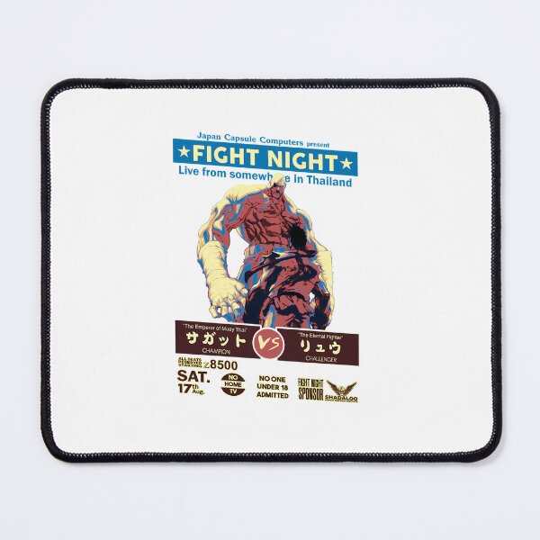 Item preview, Sagat vs Ryu Fight Night Retro Combat designed and sold by ewhichs2689.