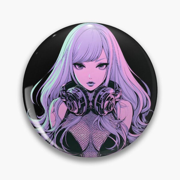 Item preview, Gothic girl, gothic cyberpunk girl designed and sold by NovaBlossomCo.