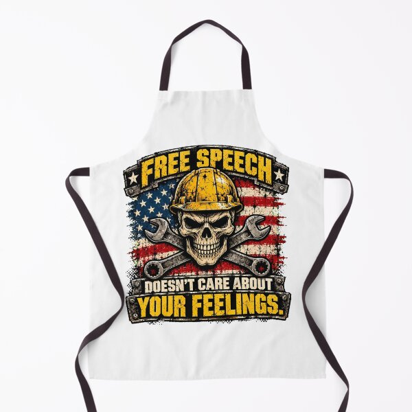 Item preview, Speech Skull Hard Hat Wrench Patriot Worker designed and sold by chattsuede.